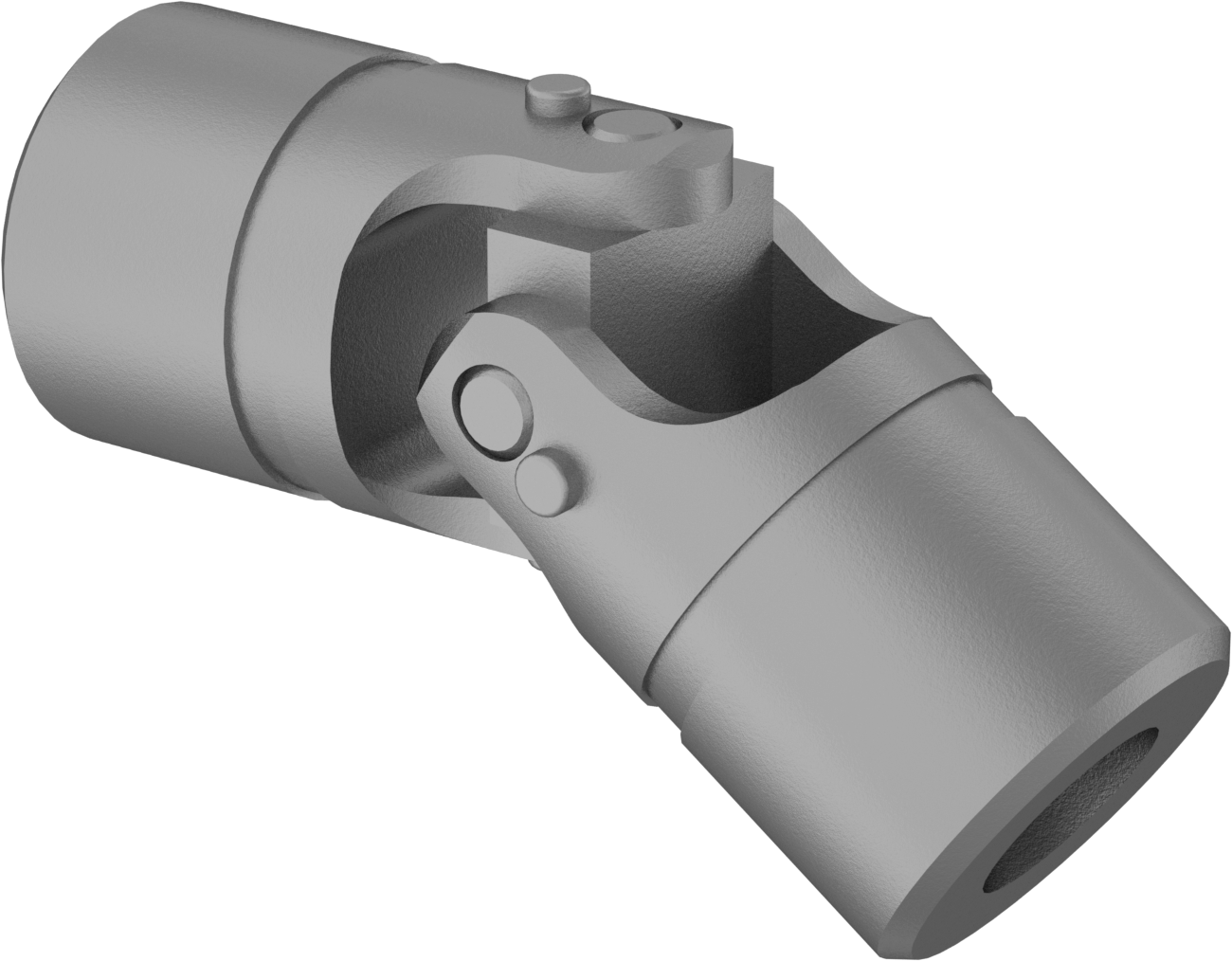 Tek U-Eklem, Yüksek Hızlı, 1“ Çap x 1-11/16” Derinlikte Mil için