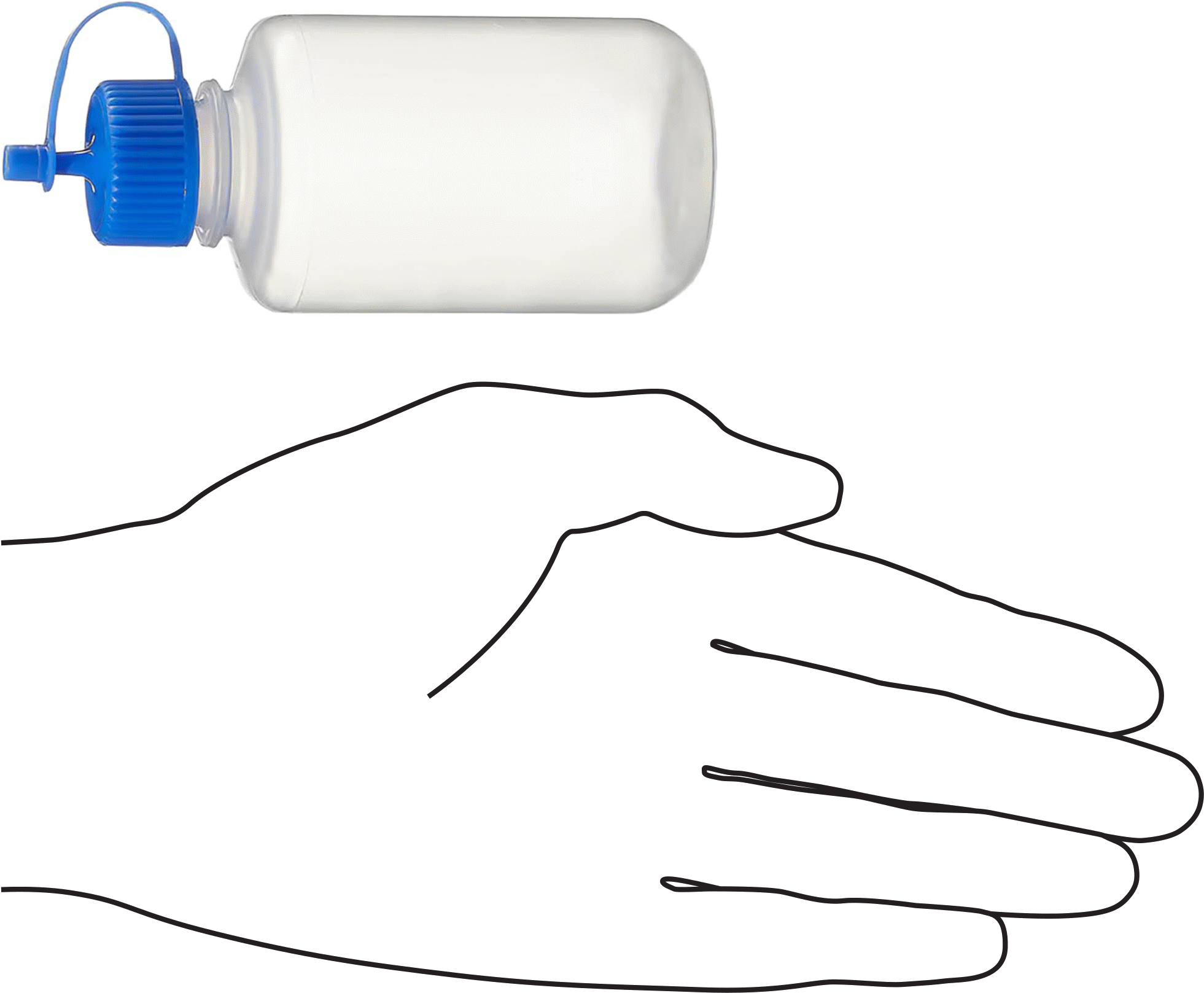 Sterilizasyon Damlalıklı Sıkma Şişesi, 4 FL. oz. Kapasite