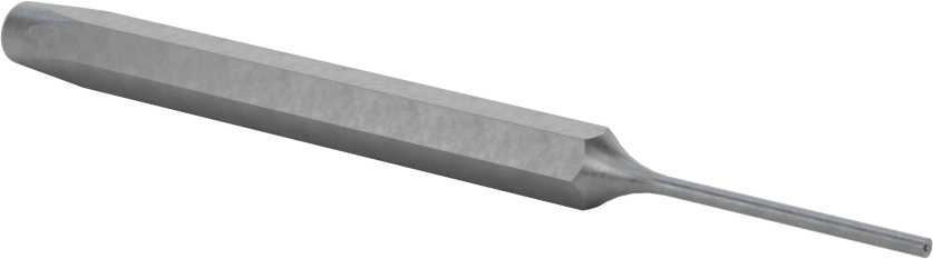 Darbeye Dayanıklı Pim Çıkarma Zımbası, 1/16" ve 1,5 mm Çaplı İçi Boş ve Yaylı Pimler için