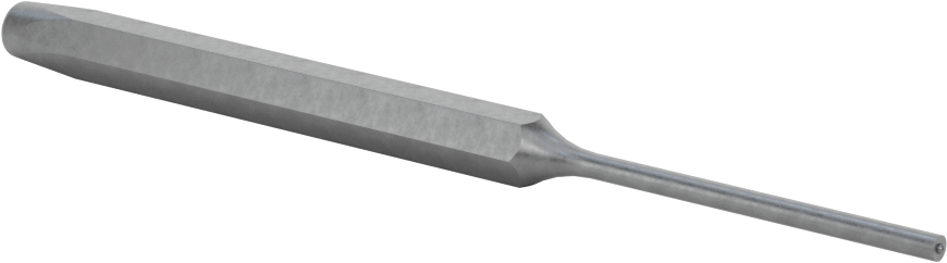 Darbeye Dayanıklı Pim Çıkarma Zımbası, 3/32" ve 2,5 mm Çaplı İçi Boş ve Yaylı Pimler için