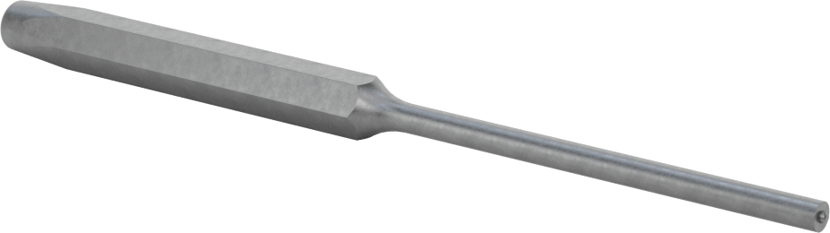 Darbeye Dayanıklı Pim Çıkarma Zımbası, 5/32" ve 4 mm Çaplı İçi Boş ve Yaylı Pimler için