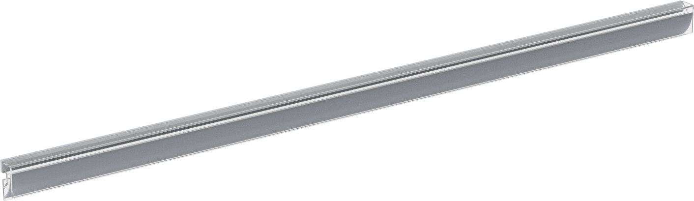 Sürtünmeli Tutuşlu Bülten Çubuğu, 24“ Genişlik x 1-1/8” Yükseklik
