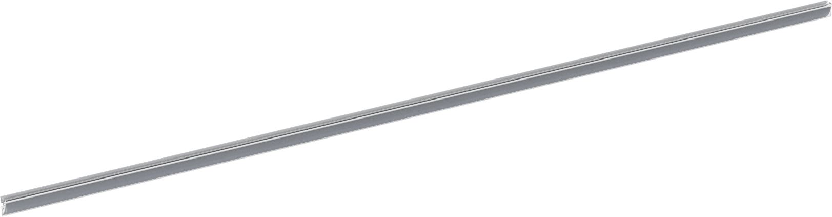 Sürtünmeli Tutuşlu Bülten Çubuğu, 60“ Genişlik x 1-1/8” Yükseklik