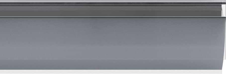 Sürtünmeli Tutuşlu Bülten Çubuğu, 96“ Genişlik x 1-1/8” Yükseklik
