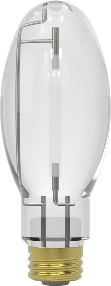 Ampul, Yüksek Basınçlı Sodyum, Koni, E26 Taban, 100W, 9500 Lumens