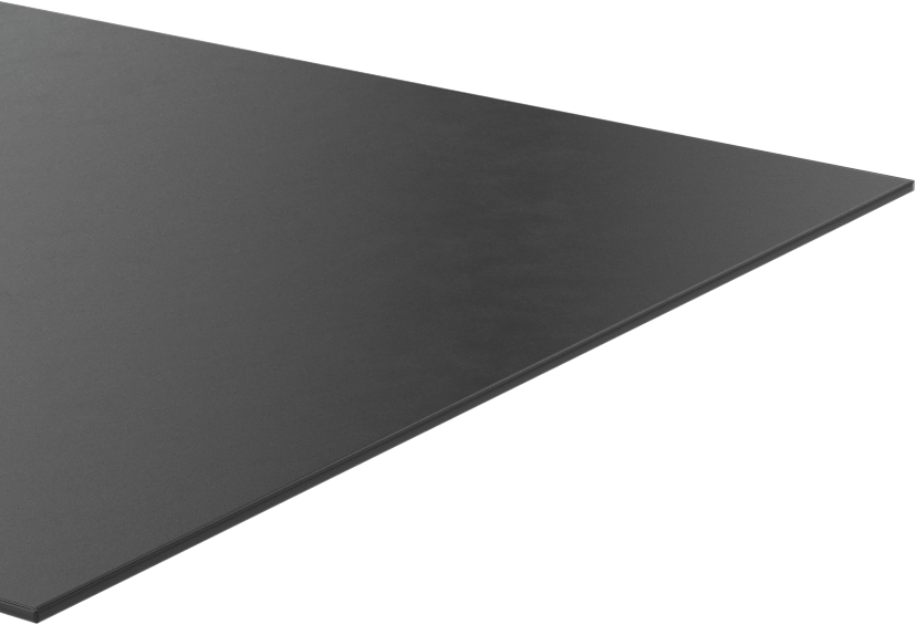Viton® Floroelastomer Kauçuk Şerit, Kimyasal Dayanıklı, 4" x 36", 1/32" Kalınlık