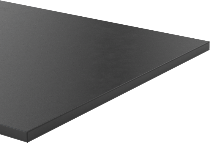 Viton® Floroelastomer Kauçuk Şerit, Kimyasal Dayanıklı, Arka Yüzü Yapışkanlı, 2" x 36", 1/16" Kalınlık