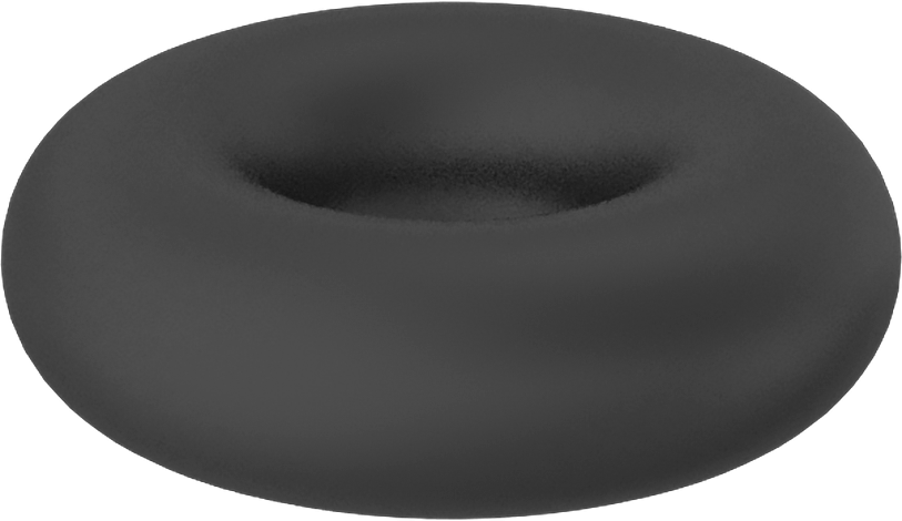 Sert Viton® Floroelastomer O-Ring, Kimyasal Dayanıklı, 3/32 Kesirli Genişlik, Dash Numarası 104