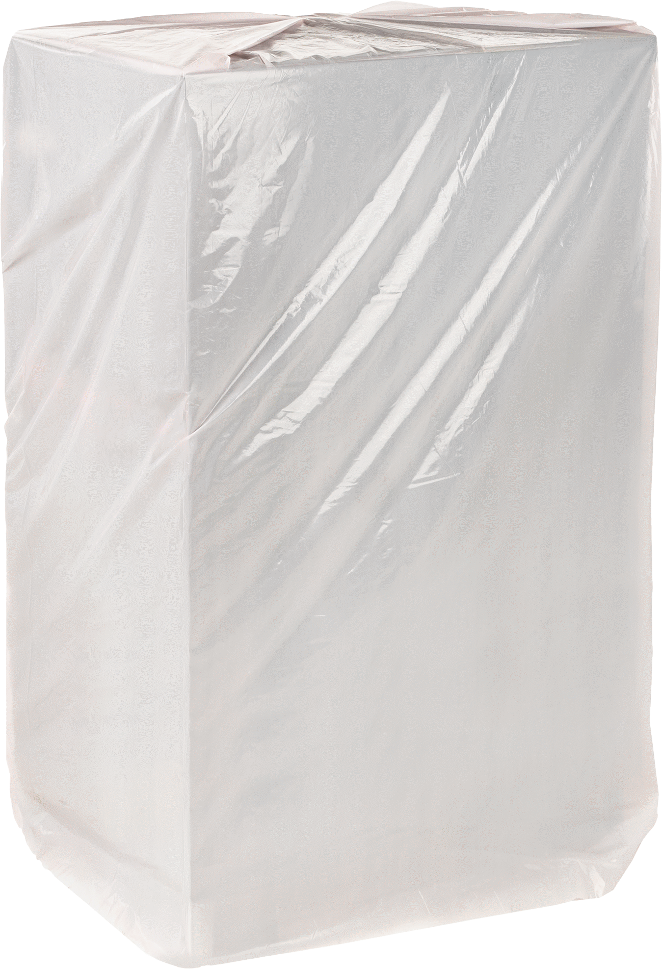 Antistatik Ekstra Büyük Koruyucu Torba, 52“ Genişlik x 48” Derinlik x 90" Yükseklik, 30'luk Rulo