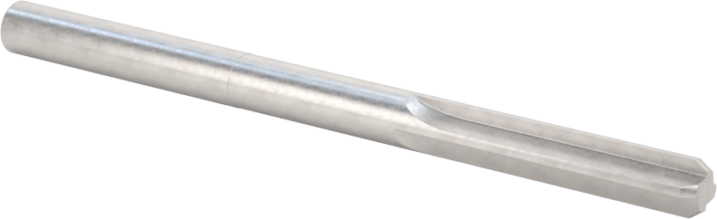 Karbür Yuvarlak Şaftlı Rayba, 3/16" çaplı dübel pimi deliği için, 0,1855" Rayba Çapı