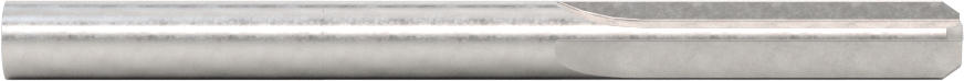 Karbür Yuvarlak Şaftlı Rayba, 1/4" Çaplı Pim Deliği için, 0,2495 inç Rayba Çapı