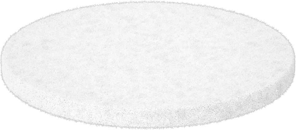 Sert F1 Keçe Diski, Düz Destek, 4" Çap, 1/4" Kalınlık