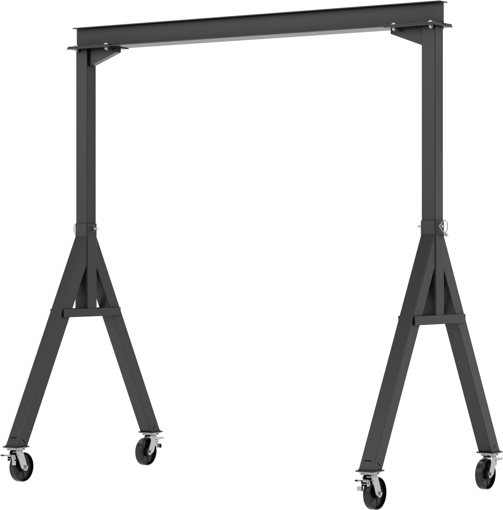 Portallı Vinç, 1 Ton/2000 lbs. Kapasite, 9'1" Açıklık