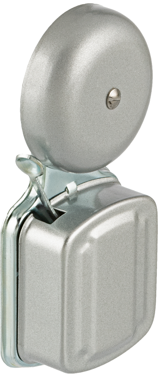 Çekiç Başlıklı Çan, 8V AC, 6V DC, 2-1/2" Çan Çapı