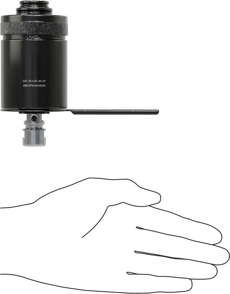 Jacobs Konik Otomatik Ters Çevirmeli Kılavuz Çekme Başlığı, Tapmatic Model Numarası Rxii 30, 33 Numaralı Jacobs Konik