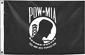 Silahlı Kuvvetler Bayrağı, Pow ve Mia Mesajı, 4 Feet x 6 Feet