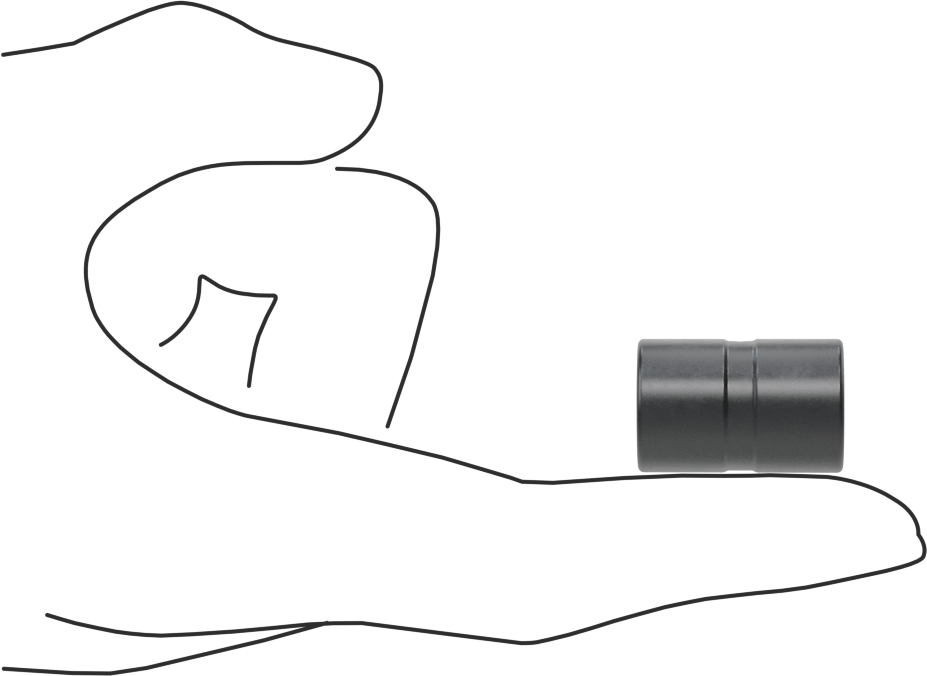 Yüksek Hızlı Ultra İnce Kovanlı Lineer Rulman, 10 mm Mil Çapı için, 26 mm Toplam Uzunluk