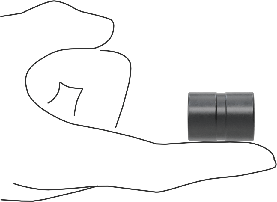 Yüksek Hızlı Ultra İnce Kovanlı Lineer Rulman, 14 mm şaft çapı için, 28 mm Toplam Uzunluk