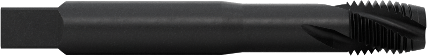 Nikel için Talaş Temizleme Musluğu, Kapalı Uçlu Delik Dişi, M10 x 1,25 mm Diş Boyutu