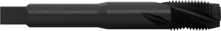 Nikel için Talaş Temizleme Musluğu, Kapalı Uçlu Delik Dişi, M12 x 1,25 mm Diş Boyutu