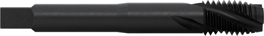 Nikel için Talaş Temizleme Musluğu, Kapalı Uçlu Delik Dişi, M12 x 1,75 mm Dişli Boyutu