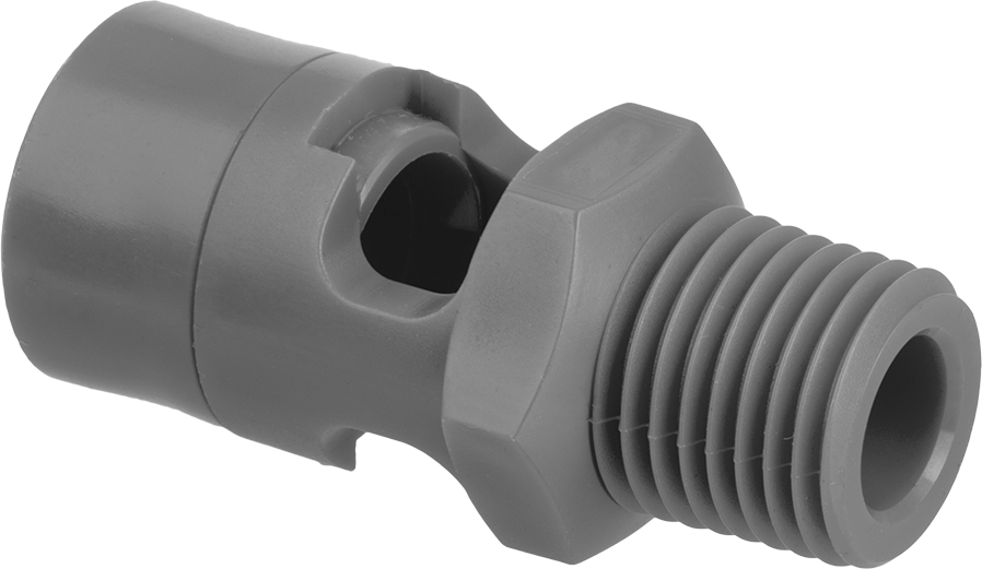 Tank Karıştırma Nozulu, 0,08" Delik Çapı, 1/4 NPT Erkek