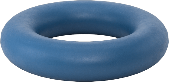 Düşük Sıcaklık Mil. Spesifikasyonlu Florosilikon O-Ring, Kimyasal Dayanıklı, 1/16 Kesirli Genişlik, Dash Numarası 008
