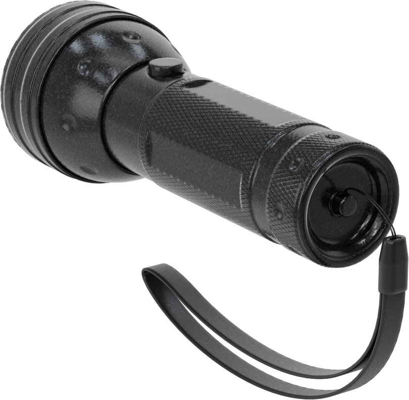 UV Muayene El Feneri, 5-3/4" Uzunluk