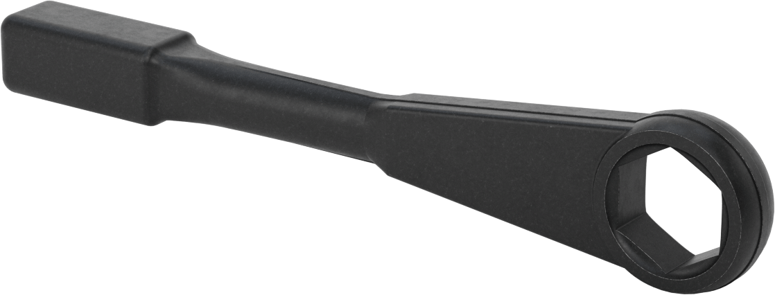 6 Uçlu Açma Vurmalı Kutu Anahtarı, 1-1/4" Boyut, 10-1/4" Toplam Uzunluk