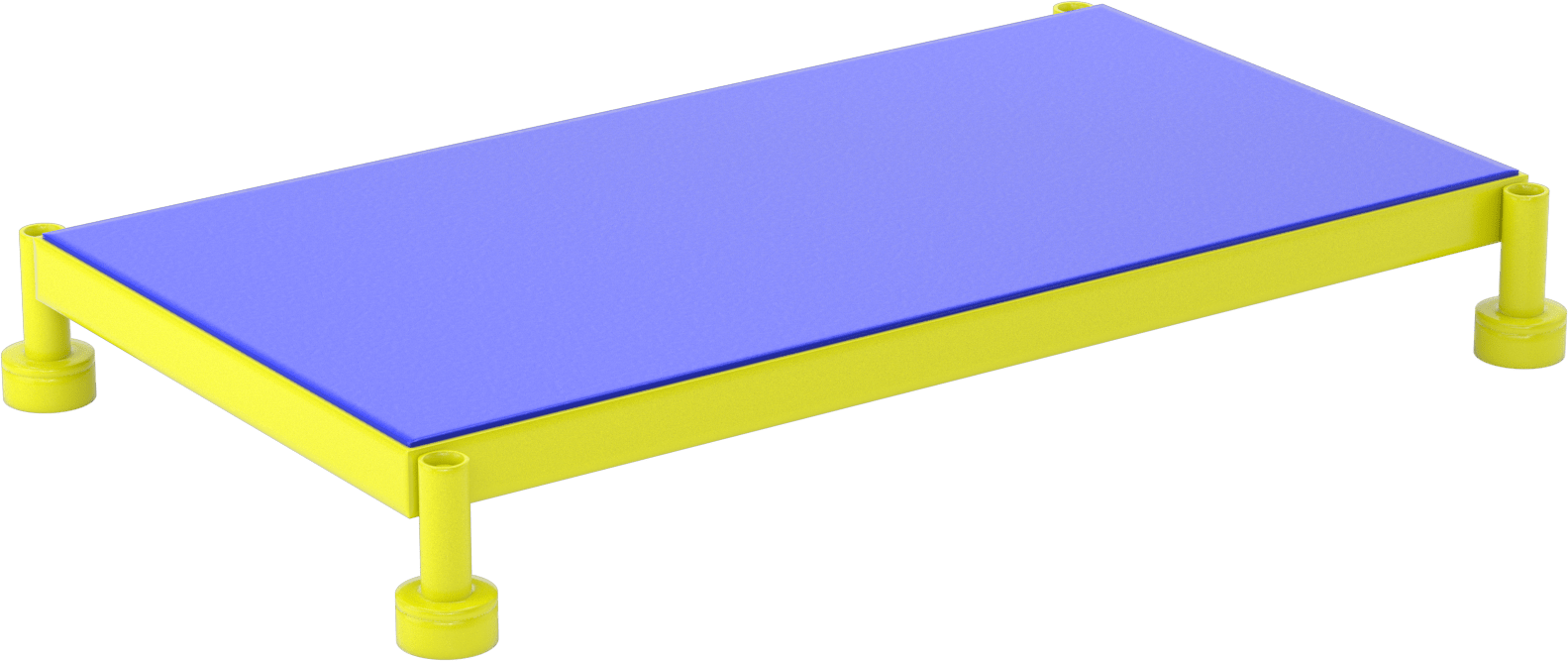 Yorgunluk Önleyici Çalışma Platformu, 5“-8” Yükseklik x 36“ Genişlik x 19” Derinlik Toplam