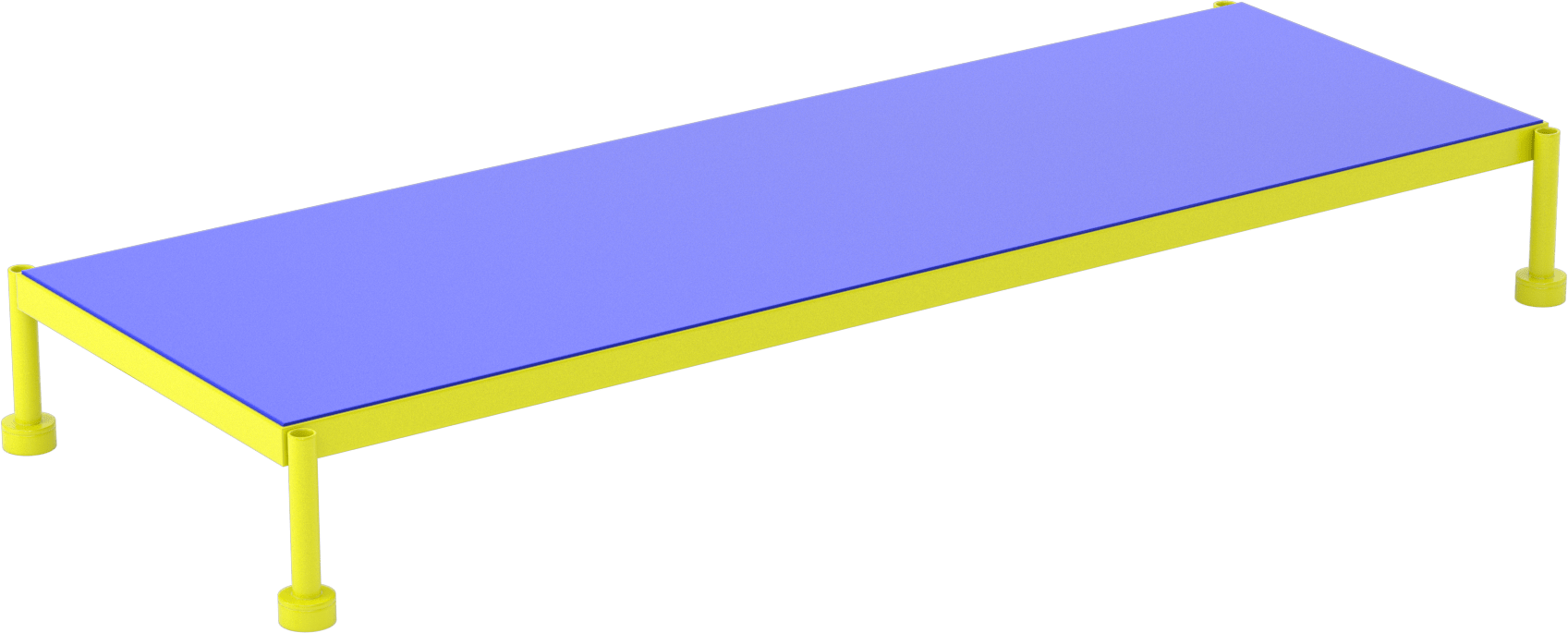 Yorgunluk Önleyici Çalışma Platformu, 9“-14” Yükseklik x 72“ Genişlik x 24” Derinlik Toplam