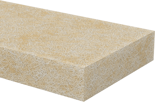 F5 Keçe Şerit, Orta, Düz Destek, 10 ' Uzunluk, 1/2" Genişlik, 1/8" Kalınlık