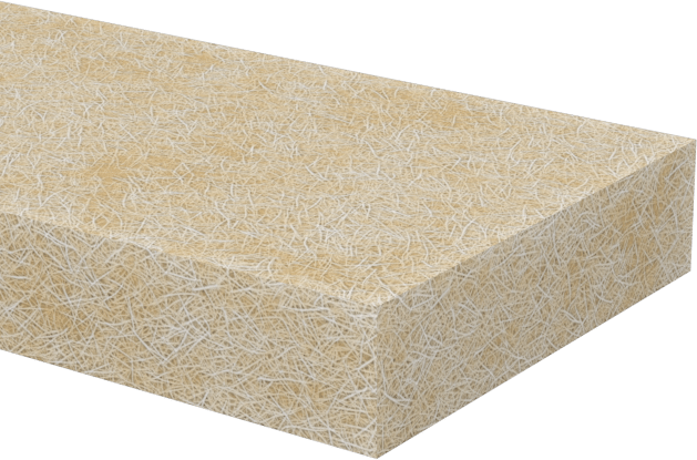 F5 Keçe Şerit, Orta, Düz Destek, 25 ' Uzunluk, 1/2" Genişlik, 1/8" Kalınlık