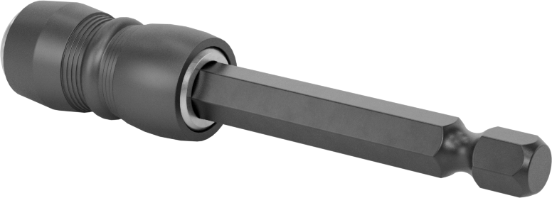 Strong-Hold Uç Adaptörü, Manyetik Mandrenli, 1/4" Altıgen Şaft, 2-7/8" Toplam Uzunluk