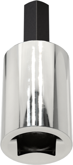 Kısa Altıgen Uçlu Soket, 3/8" Kare Tahrik, 7 mm Tahrik Boyutu