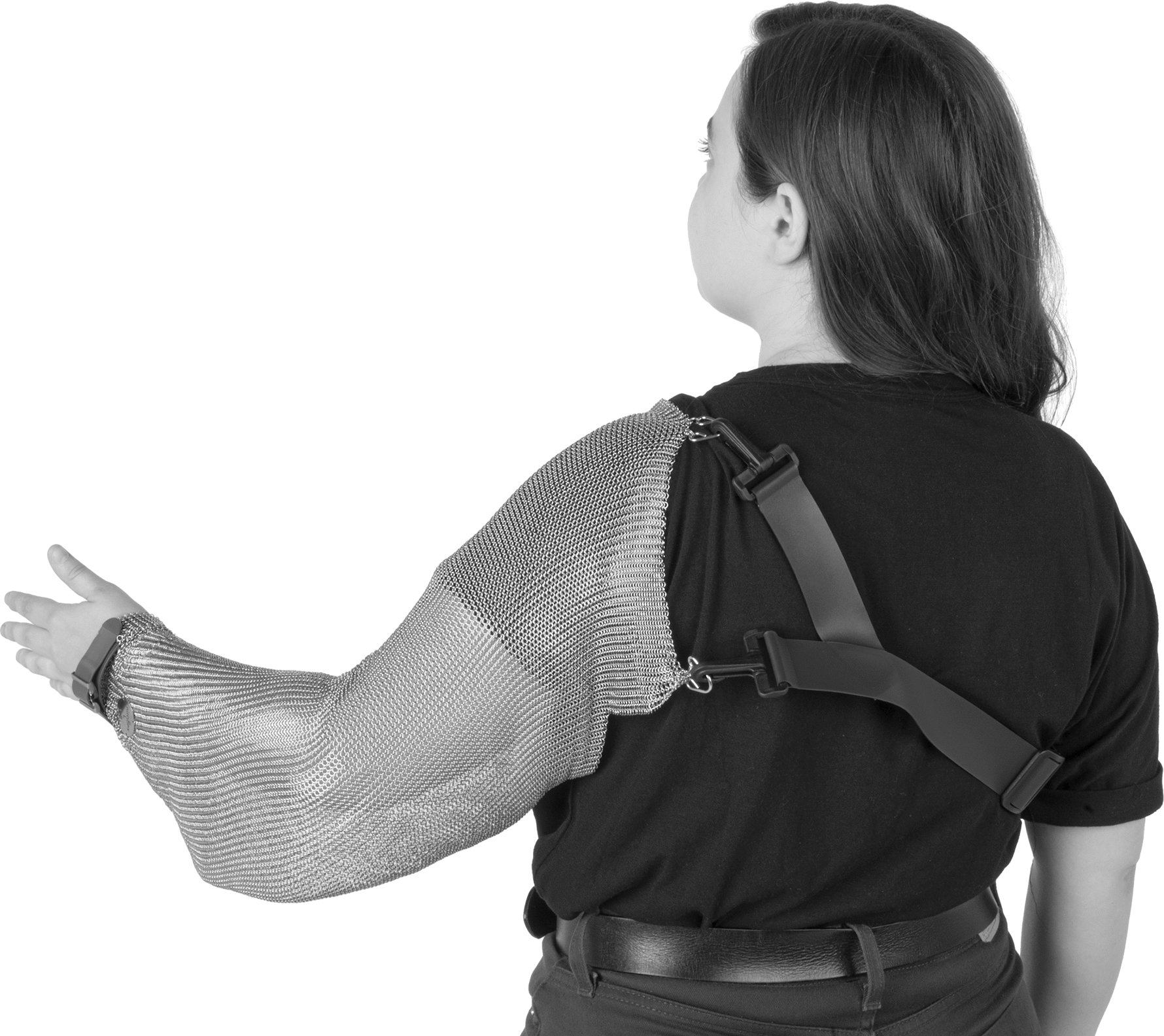 Sleeve with Shoulder Cover (Back)