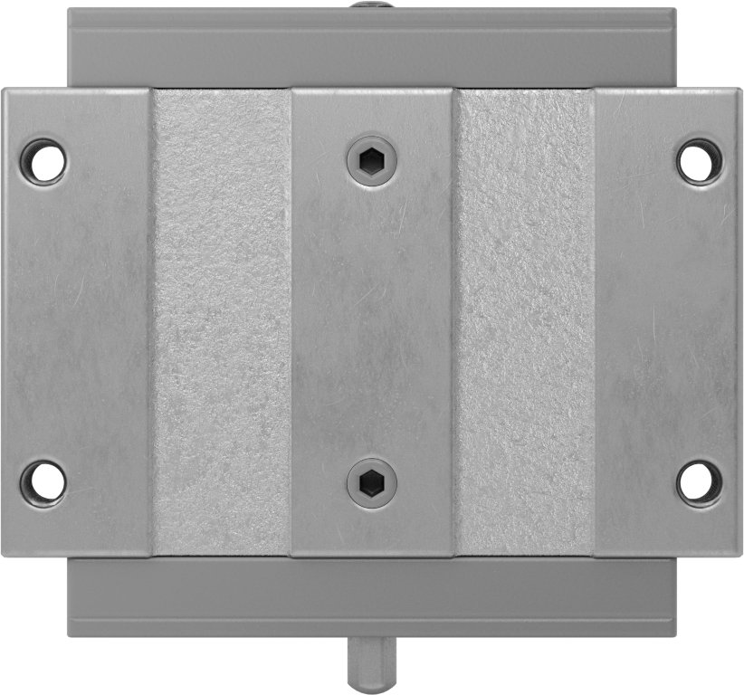 Yüksek Döngülü Ekstra Geniş Bilyalı Rulmanlı Taşıyıcı, Flanşlı, 33 mm Ray Genişliği için, 1600 lbs. Kapasite