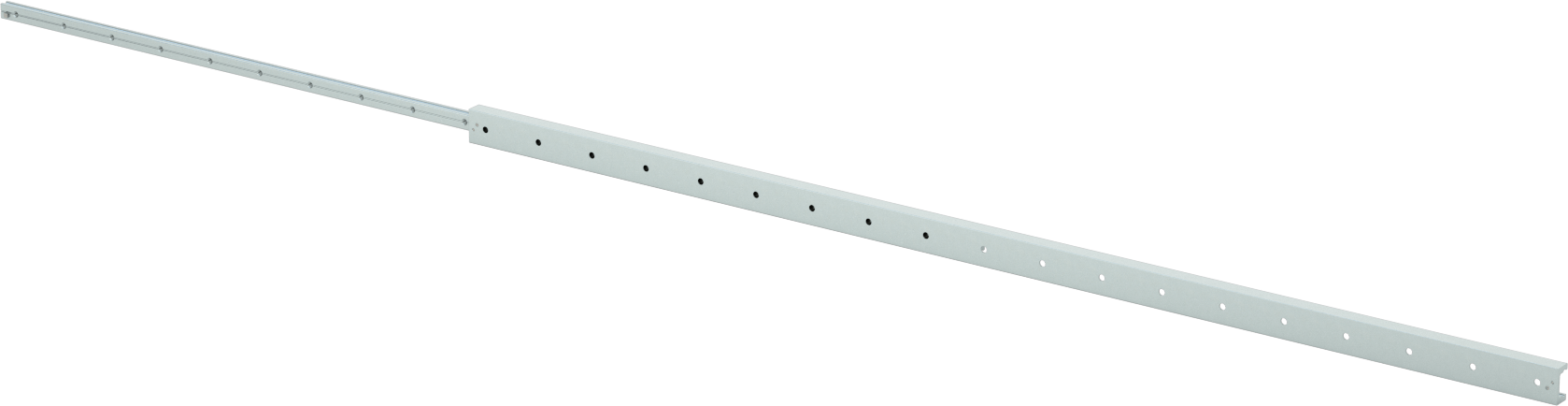C Ray Profilli Teleskopik Kılavuz, Çinko Kaplı Çelik Taşıyıcı, 43 mm Genişlik x 1490 mm Uzunluk Çelik Ray