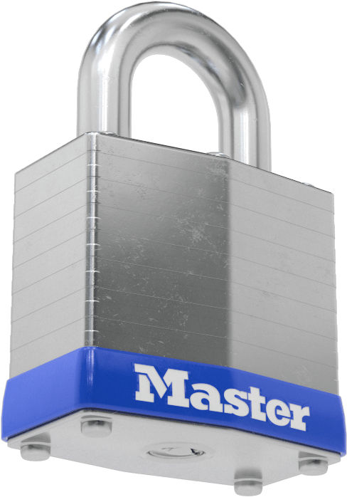Match-Your-Key Asma Kilidi, Master Lock 3Up, 3/4" Dikey Kelepçe Boşluğu ile