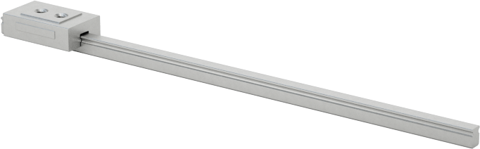 Minyatür Bilyalı Rulman Taşıyıcı ve Kılavuz Ray, 1 mm Genişlik x 42 mm Uzunlukta Ray ile