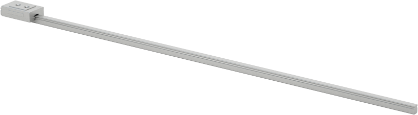 Minyatür Bilyalı Rulman Taşıyıcı ve Kılavuz Ray, 1 mm genişlik x 84 mm uzunlukta ray ile