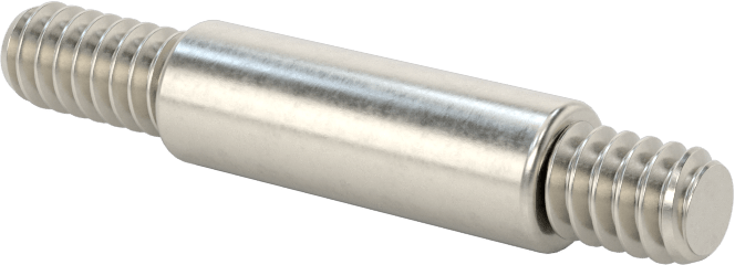 Stainless Steel Lever Shaft with 10-24 Thread, 3/4" Long