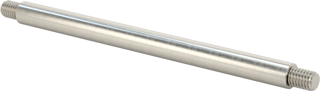 Stainless Steel Lever Shaft with 3/8"-16 Thread, 6-5/8" Long