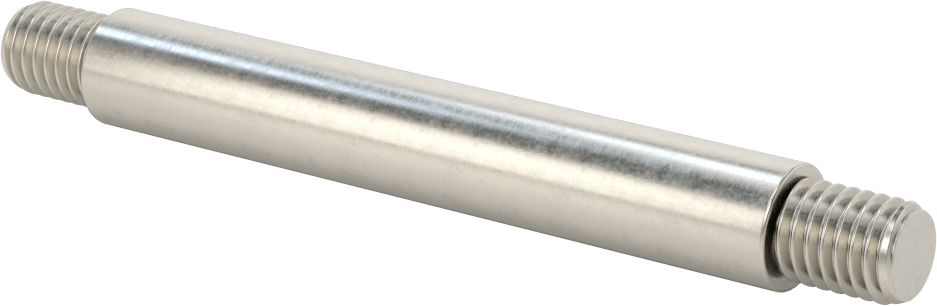 Stainless Steel Lever Shaft with 1/2"-13 Thread, 4-1/8" Long