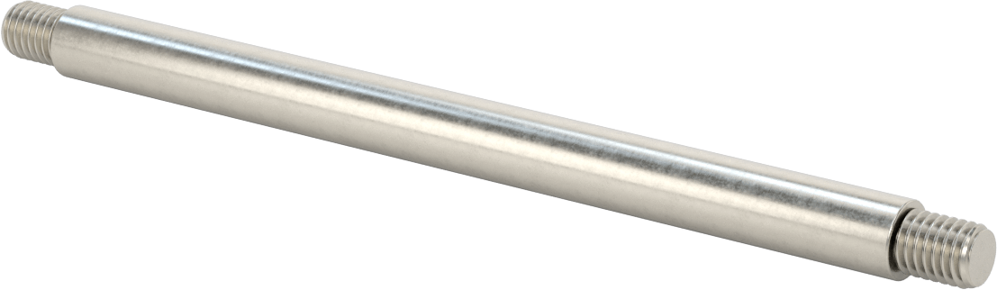 Stainless Steel Lever Shaft with 1/2"-13 Thread, 8-1/8" Long