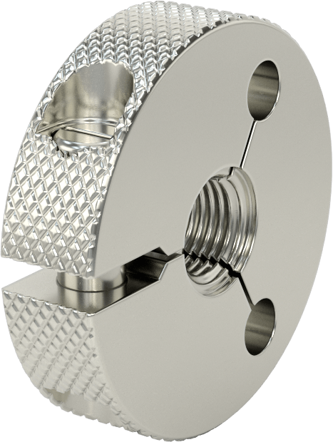 Sol Dişli Halka Ölçer, Sınıf 6G Dişli Uyum için, NO-Go Ölçer, M14 x 1,5 mm Diş Boyutu