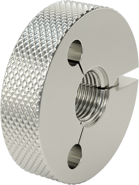 Sol Dişli Halka Ölçer, Sınıf 6G Dişli Uyum için, NO-Go Ölçer, M16 x 1,5 mm Diş Boyutu