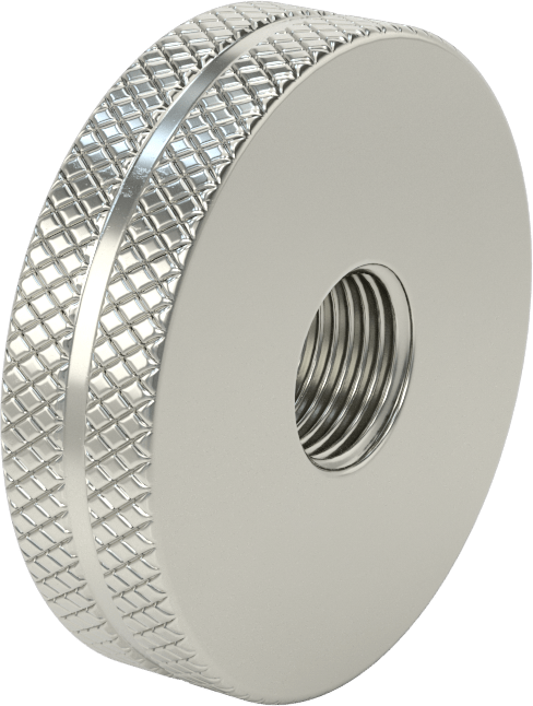 Kalibrasyon Sertifikalı Boru Dişleri için Halka Ölçer, Geçmez Mastarı, 1/2 BSPP