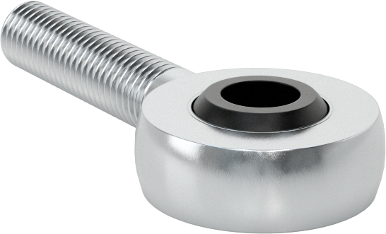 Basınç Dereceli Bilyeli Mafsal Çubuk Ucu, 1/4"-28 Diş, Sağ El