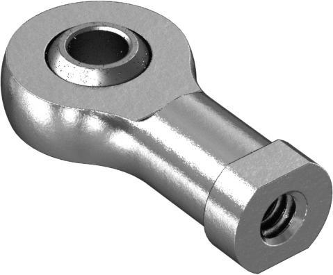Basınç Dereceli Bilyeli Mafsal Çubuk Ucu, 1/4"-28 İç Diş, Sağ El